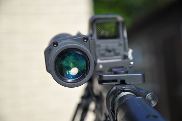 4x Magnification Scope Enhancer Quick Release Flip mount